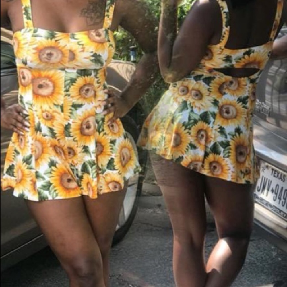 F21 1 piece shorts